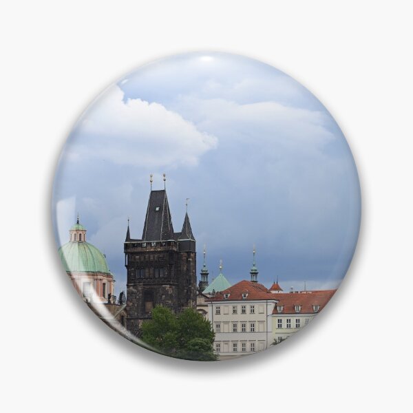 Item preview, Charles bridge and old town Prague riverside  designed and sold by goceris.