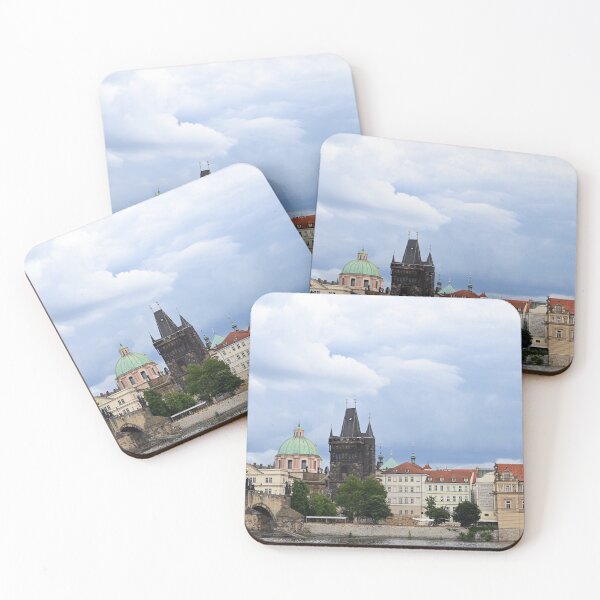 Item preview, Charles bridge and old town Prague riverside  designed and sold by goceris.