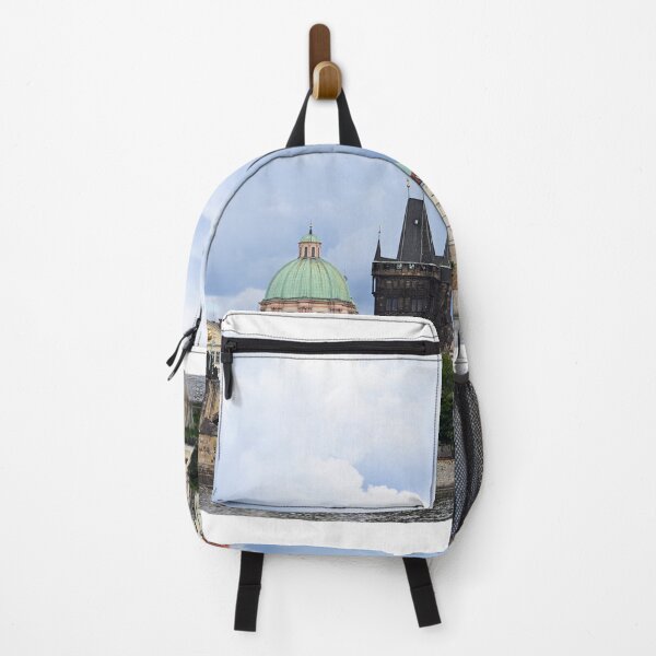 Item preview, Charles bridge and old town Prague riverside designed and sold by goceris.