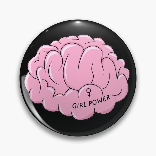 Item preview, Girl Power Brain designed and sold by ValentinaHramov.