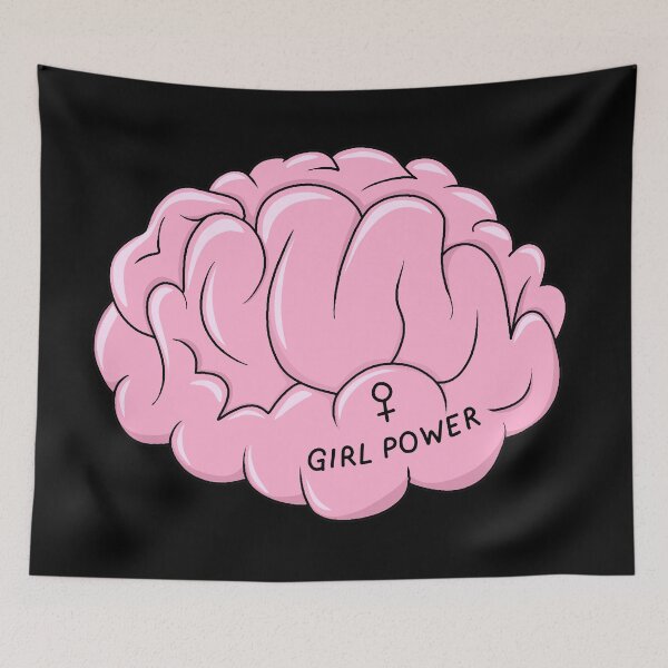 Item preview, Girl Power Brain designed and sold by ValentinaHramov.