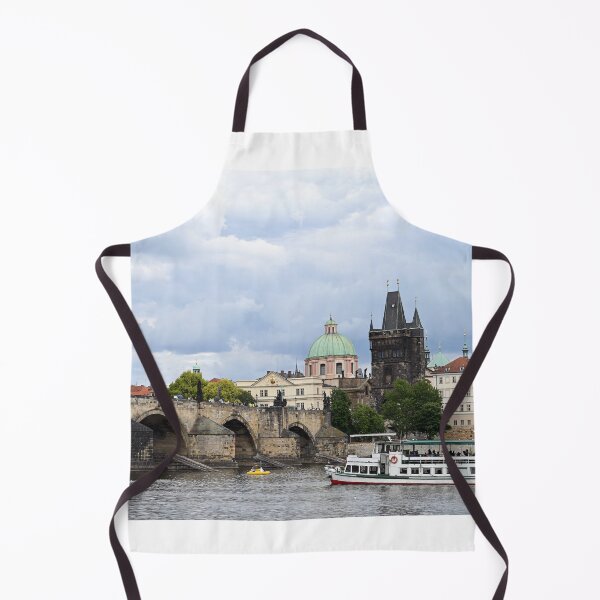 Item preview, Charles bridge over Vltava river Prague riverside designed and sold by goceris.