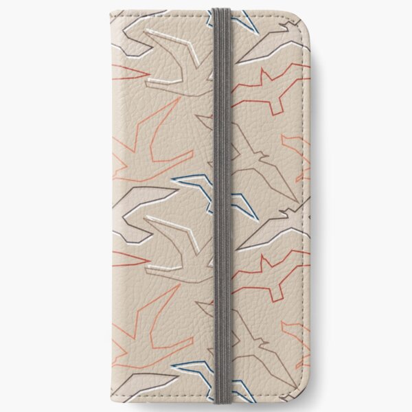 Graphic Gulls Outline iPhone Wallet