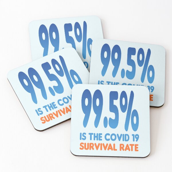 Item preview, 99.5% IS THE COVID 19 SURVIVAL RATE designed and sold by SPACESHEEP0202.