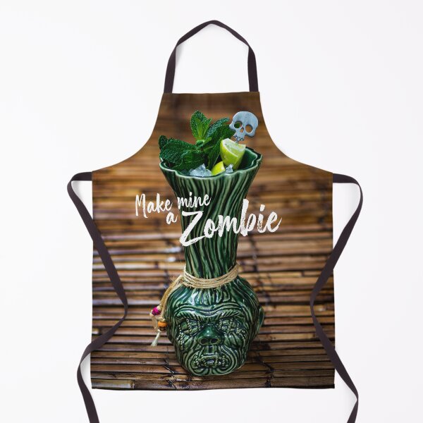 Item preview, Original Zombie Tiki Cocktail in a Zombie Tiki Mug full of rum designed and sold by electricdreamz.