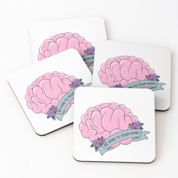 Item preview, Brain - Be kind to your mind designed and sold by ValentinaHramov.