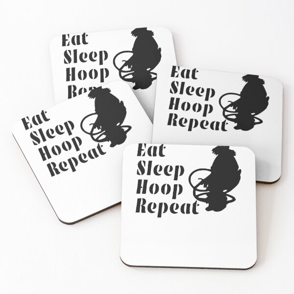Item preview, Eat Sleep Hoop Repeat designed and sold by supu9.