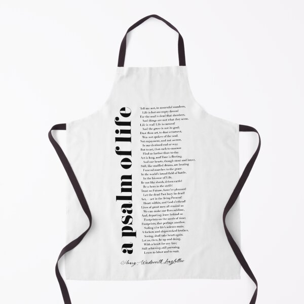 Item preview, A Psalm of Life by Henry Wadsworth Longfellow designed and sold by TypographyTales.