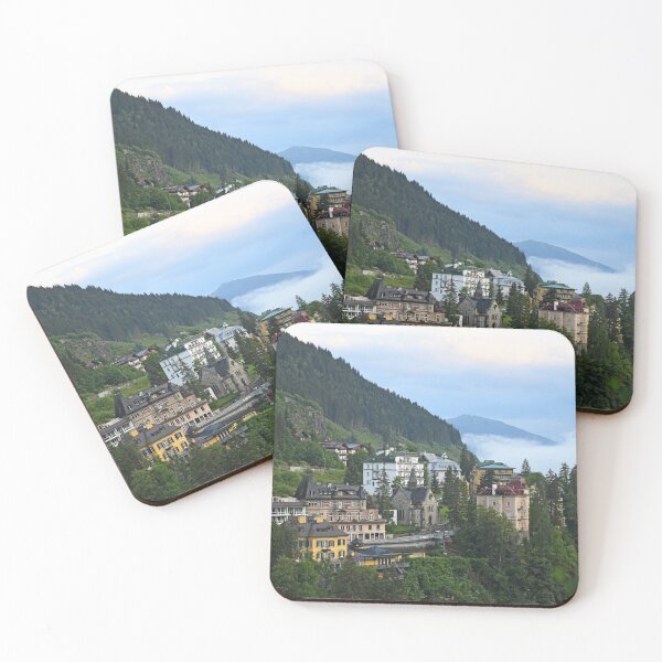 Item preview, Foggy morning in Bad Gastein landscape designed and sold by goceris.