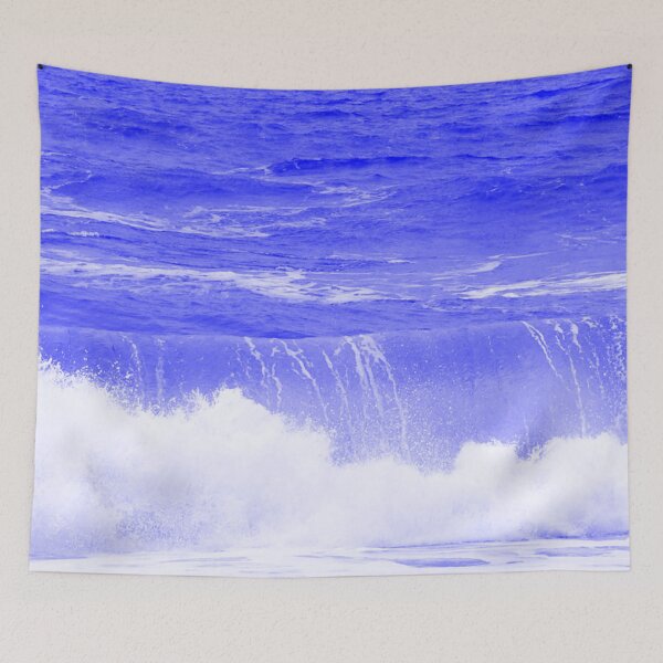 Item preview, Blue Ocean in Blue and White Design 12 designed and sold by Artnigel.