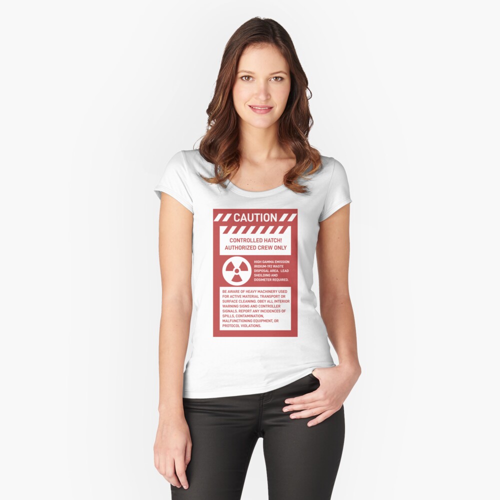 Item preview, Fitted Scoop T-Shirt designed and sold by Squashtrius.