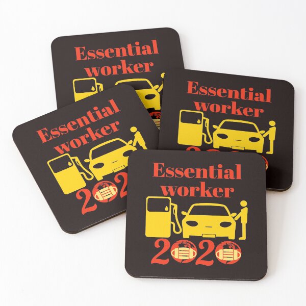 Item preview,  essential worker, gasoline station, gasoline worker designed and sold by doctors-apparel.
