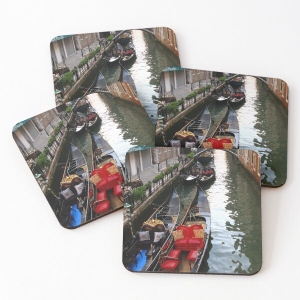 Item preview, Vacant Gondolas - Venice, Italy designed and sold by Marilyn Harris.