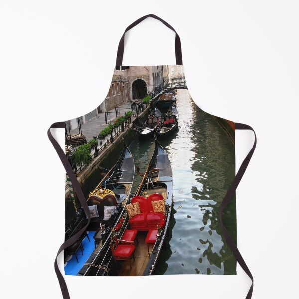Item preview, Vacant Gondolas - Venice, Italy designed and sold by Marilyn Harris.
