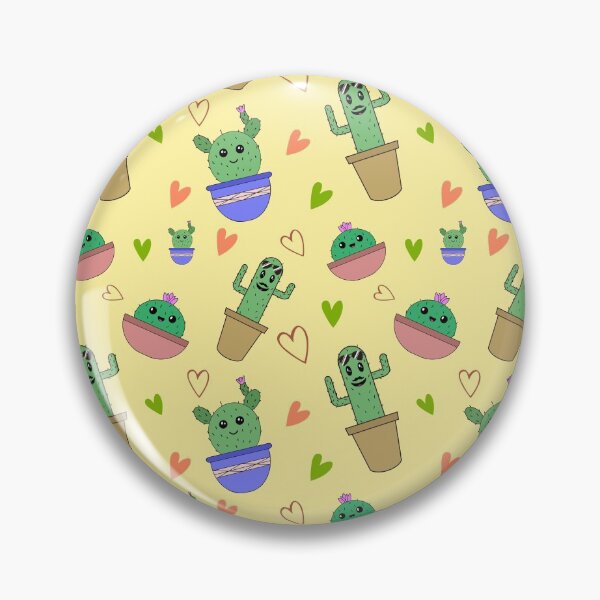 Item preview, Funny Cute Cactus Succulent Pattern designed and sold by fashopera.