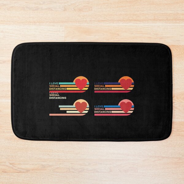 Item preview, Funny Vintage social distancing introvert set designed and sold by TheMattDesigns.