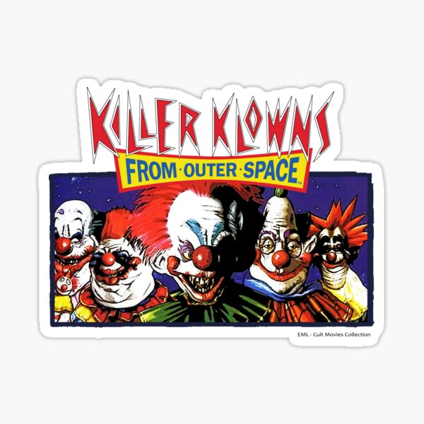 Killer Klowns From Outer Space Sticker