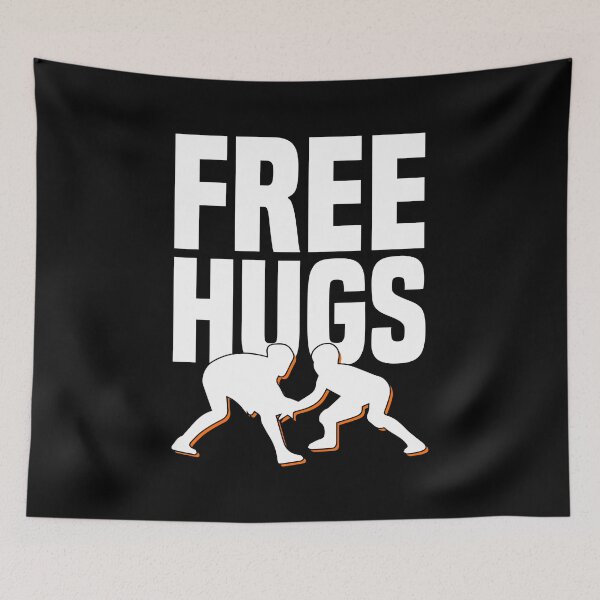 Item preview, A Fabulous and Marvelous Grappling gift idea Free hugs designed and sold by Nessshirts.