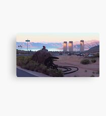 Lake View Drive Canvas Print