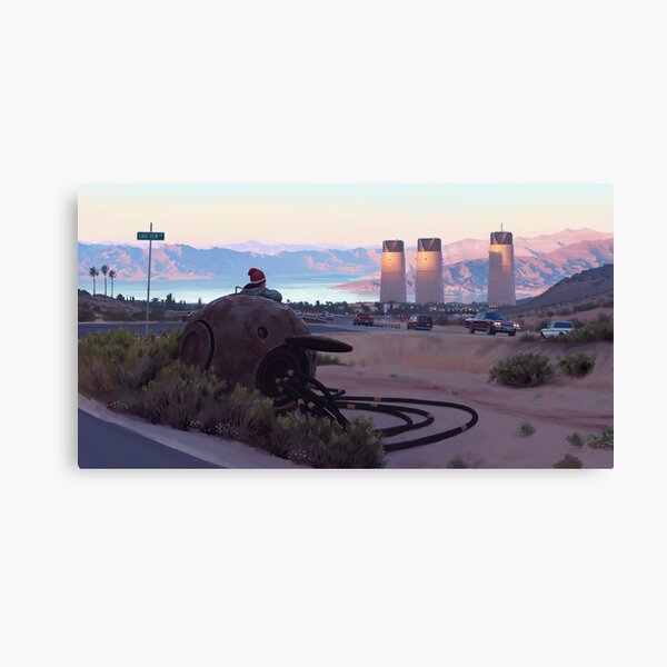Item preview, Lake View Drive designed and sold by Simon Stålenhag.
