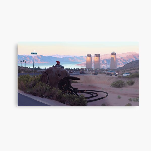 Item preview, Lake View Drive designed and sold by Simon Stålenhag.