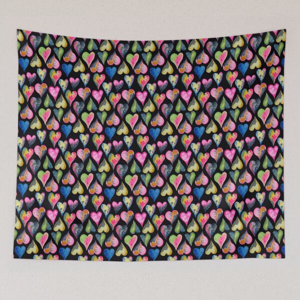 Item preview, Hearts in Color designed and sold by indigopink.