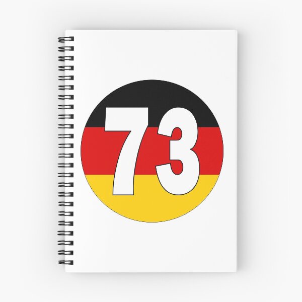 Item preview, Number 73 with Germany flag on the background designed and sold by AllShirts21.