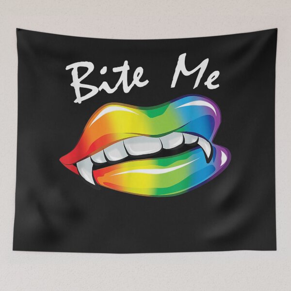 Item preview, Bite Me Halloween Costume LGBT designed and sold by taydyreo.