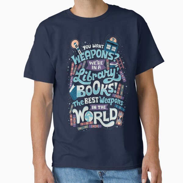 Item preview, Books are the best weapons designed and sold by Risa Rodil.
