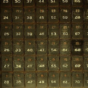 Artwork thumbnail, Postboxes by Geraldine Holly