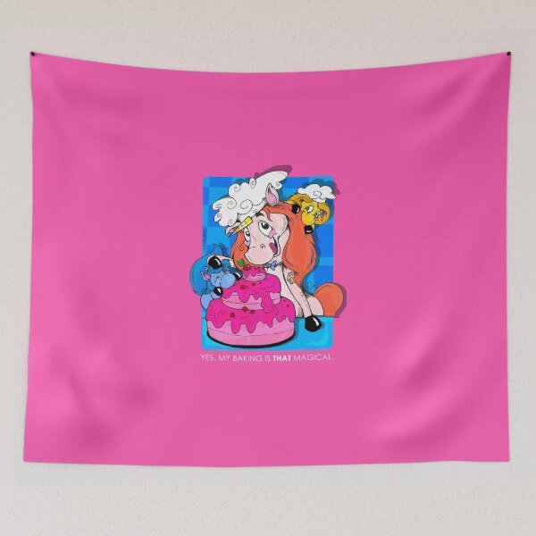 Item preview, Unicorn baker making a cake with Friends designed and sold by Lattovelara.