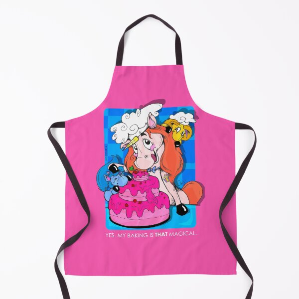 Item preview, Unicorn baker making a cake with Friends designed and sold by Lattovelara.