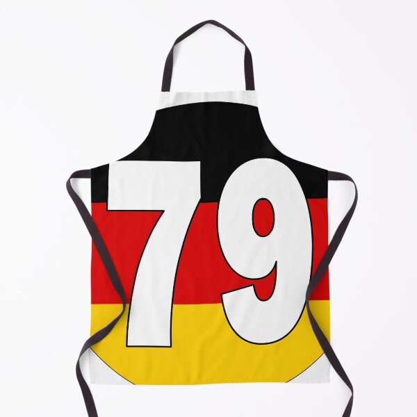Item preview, Number 79 with Germany flag on the background designed and sold by AllShirts21.
