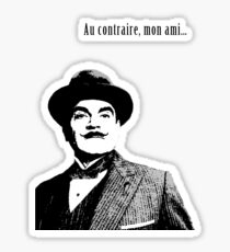 Hercule Poirot Sticker