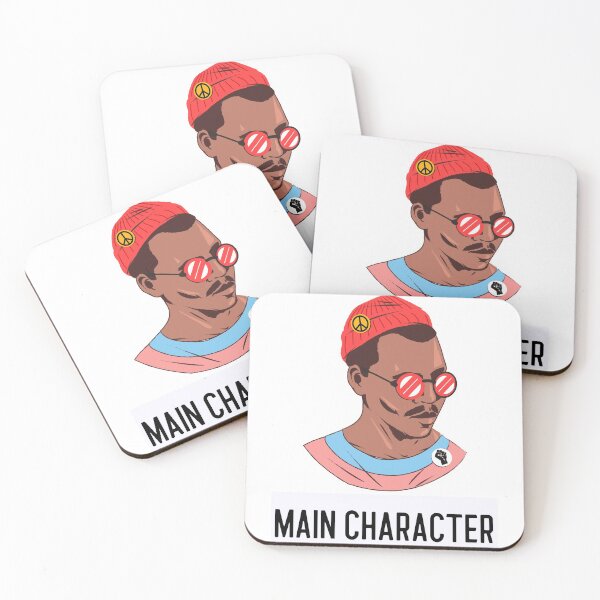 main character Coasters (Set of 4)