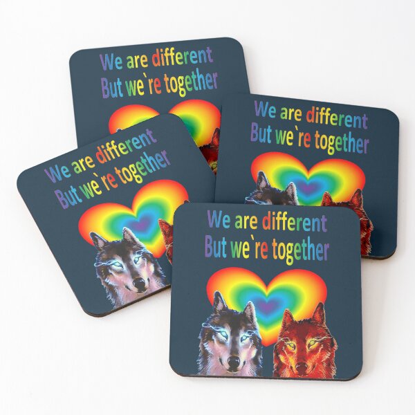 Item preview, We are different, but we together designed and sold by helenkaiy.