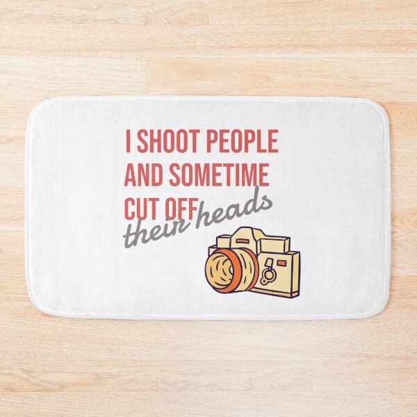 Item preview, I Shoot People And Sometime Cut Off Their Heads designed and sold by looktor.