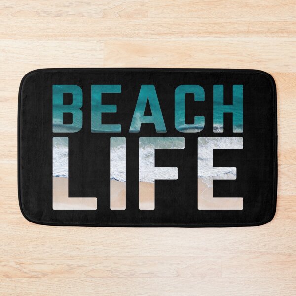 Item preview, Beach Life Photographic Text designed and sold by Inktopia-Art.