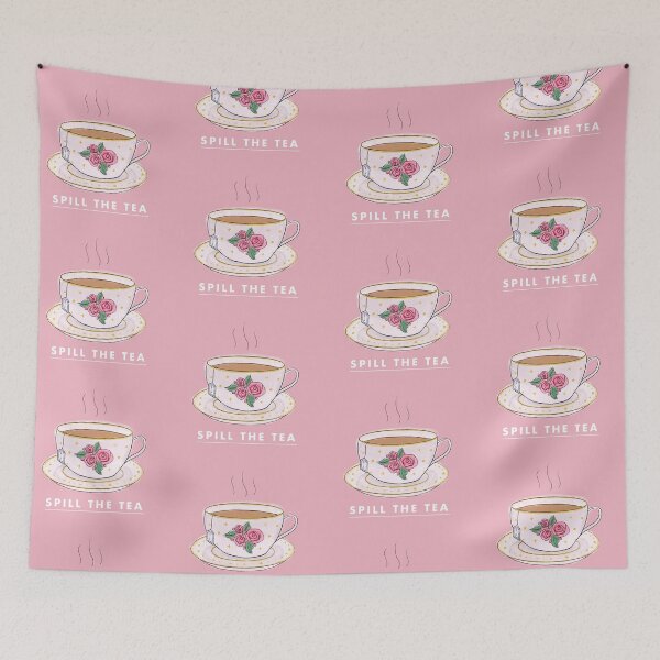 Item preview, Spill the tea sis drawing and text designed and sold by alfrescotree.