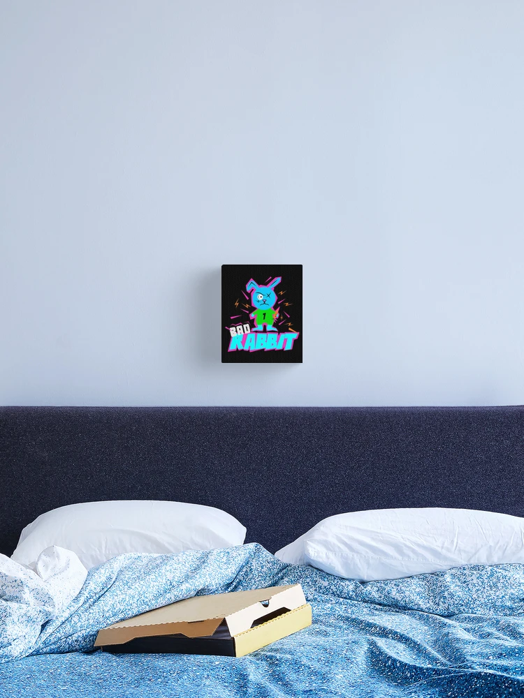 Thumbnail 2 of 3, Canvas Print, Bad Rabbit - Bad Rabbit designed and sold by ChristopherIBK.