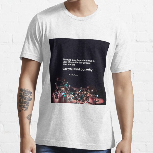 infrastructuur van nu af aan Editor Mark Twain" T-shirt for Sale by alexb1461 | Redbubble | mark twain t-shirts  - inspiration t-shirts - saying t-shirts