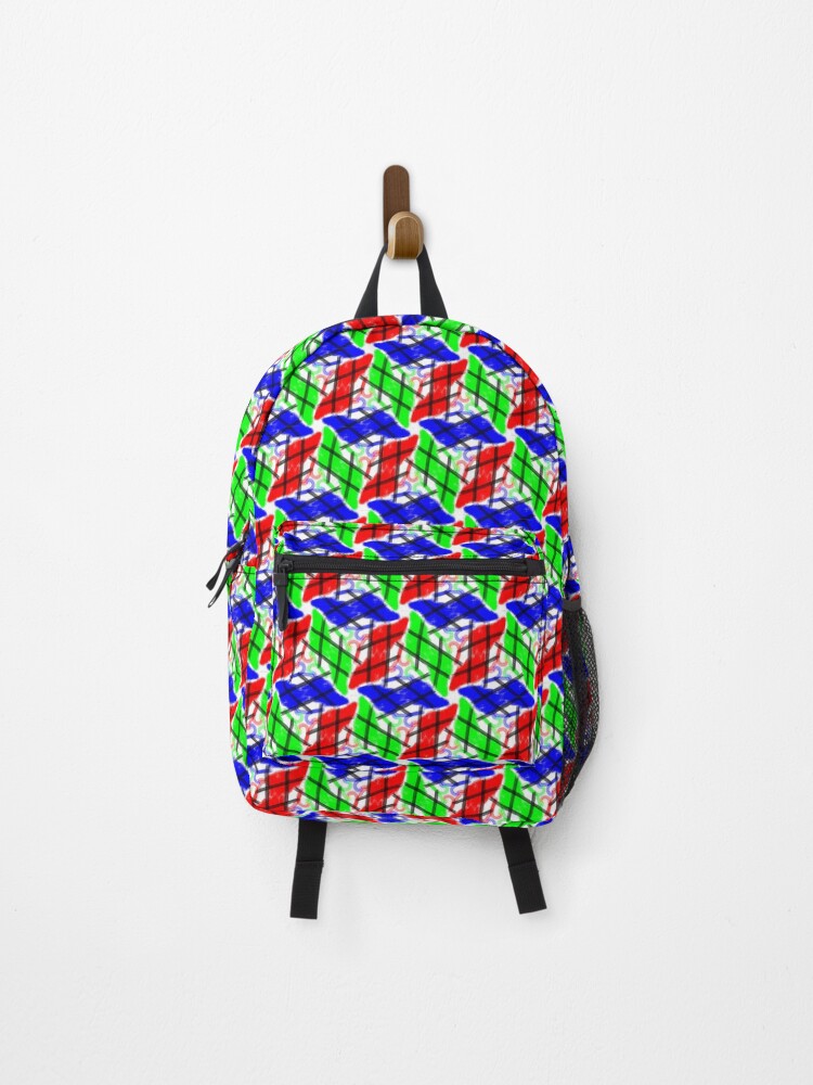 Thumbnail 1 of 3, Backpack, Collapsing Cubes designed and sold by weavernap.