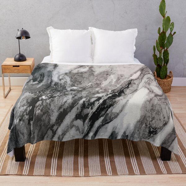 Artikelvorschau, Abstrakte Kunst mit Schwarzweiss-Marmoreffekt. entworfen und verkauft von patternsplus.