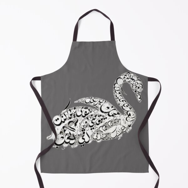 Item preview, Swan Image Arabic Calligraphy designed and sold by Mystery-shadow.