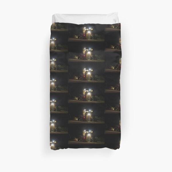 Night Picking - Vintage by South Australian artist Avril Thomas Duvet Cover