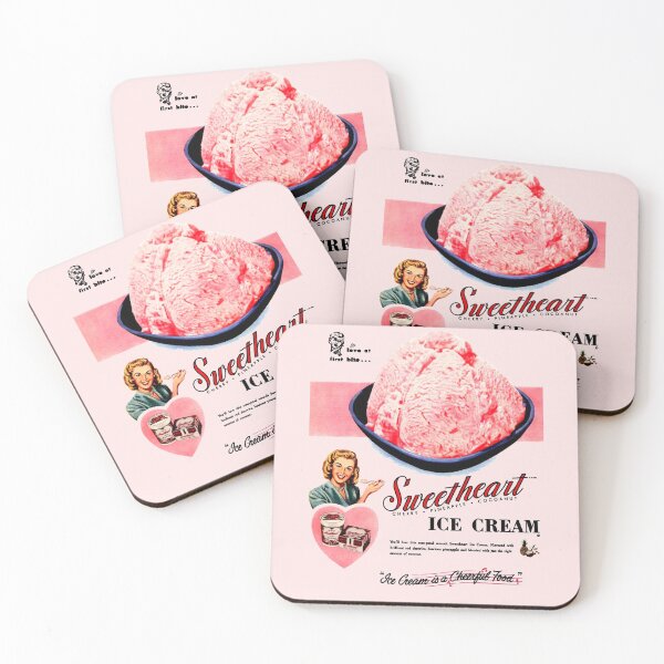 Item preview, 1950s ICE CREAM ADVERT designed and sold by ThrowbackAds.