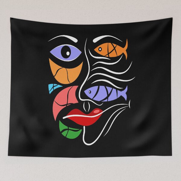 Item preview, Modern Art Face designed and sold by ChristopherIBK.