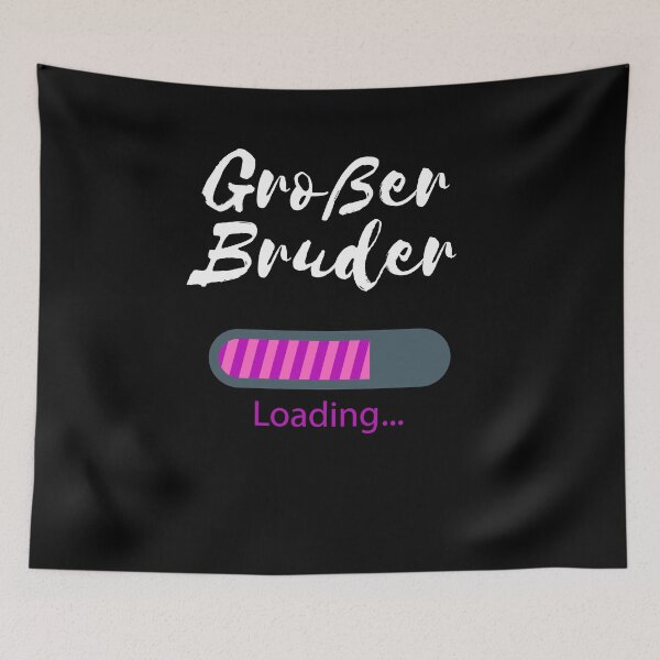 Item preview, Kinder Design Big Brother Loading Loading Bar designed and sold by Two Left Hands Design.