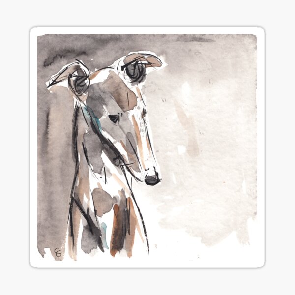 Sighthound Sticker