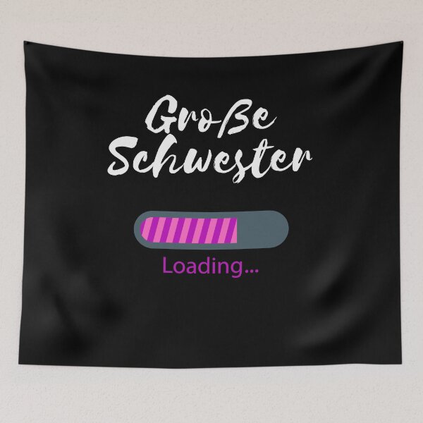 Item preview, Kinder Design Big Sister Loading Loading Bar designed and sold by Two Left Hands Design.